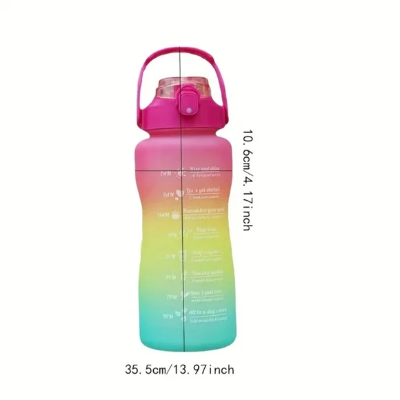 NEW 3 PIECE MOTIVATIONAL WATER BOTTLE SET!! - Picture 3 of 5